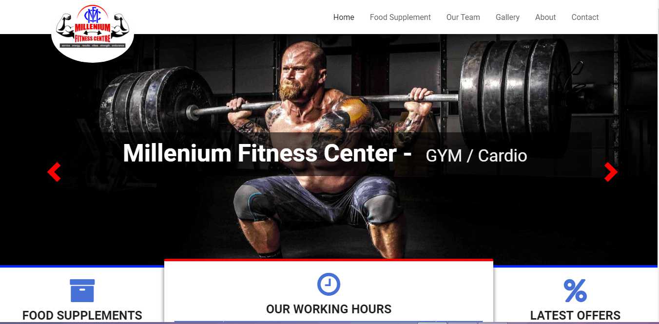 Millenium fitness center